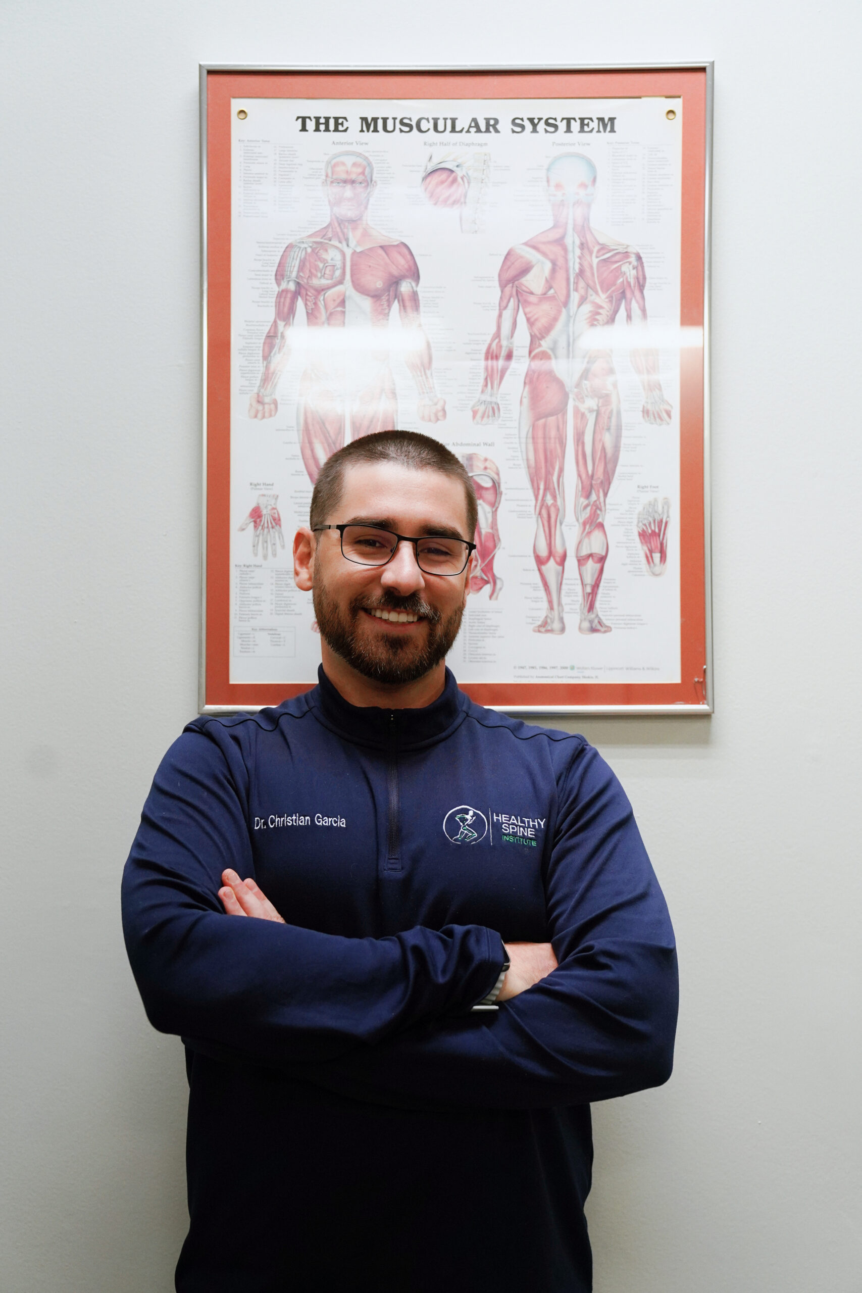 Healthy Spine Institute clinician in the office